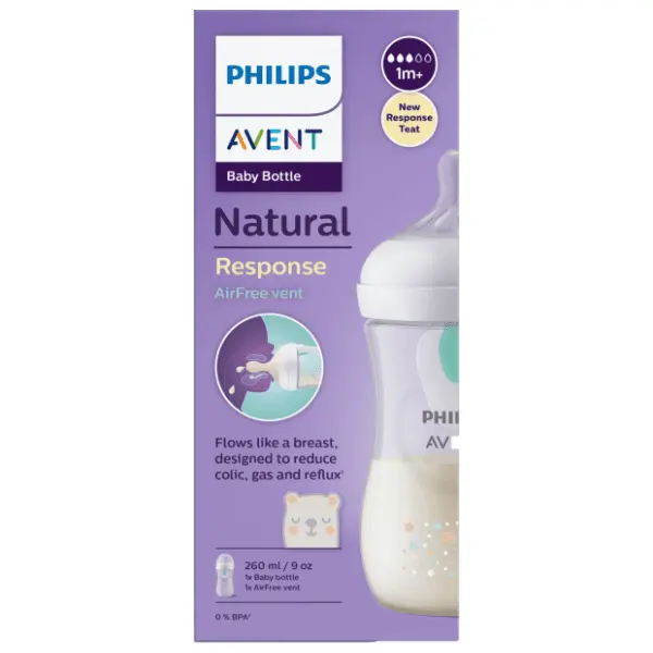 AVENT Natural Response Deco Anti-colic flašica 260ml 1