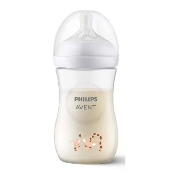 AVENT Natural Response Deco flašica 260ml žirafa 0
