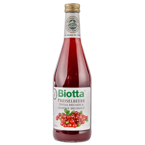 BIOTTA organski sok brusnica 500ml 0