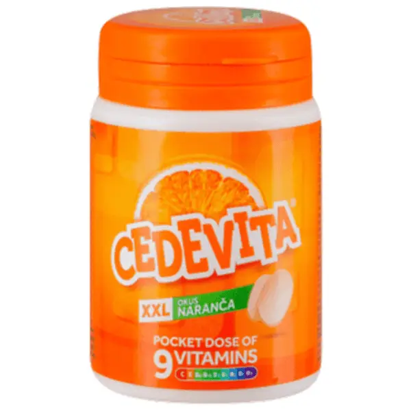 Bombone CEDEVITA narandža XXL 60g 0