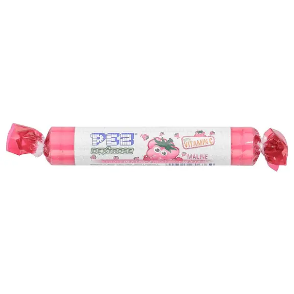 Bombone PEZ dextrose rolls malina 39g 0