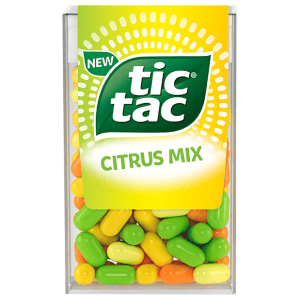 Bombone TIC TAC citrus mix 49g 0