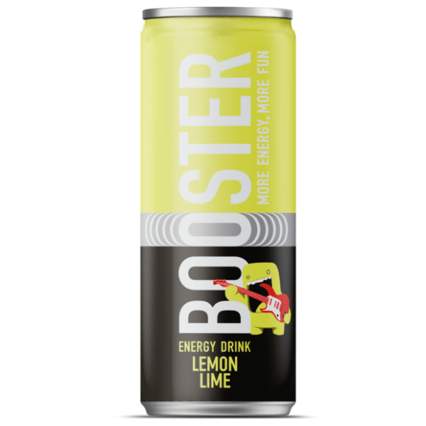 BOOSTER limun limeta energetski napitak 250ml 0