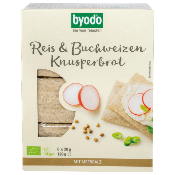 BYODO organski hleb pirinač heljda 120g 0