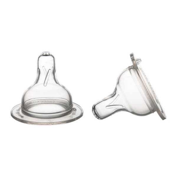 CANPOL BABIES Wide Neck silikonska cucla (12m+) 2kom 0