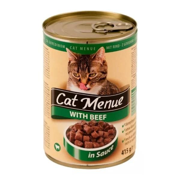 CAT MENU hrana za mačke govedina 415g 0