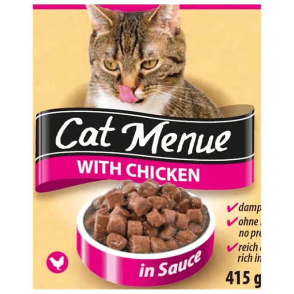 CAT MENU hrana za mačke piletina 415g 0