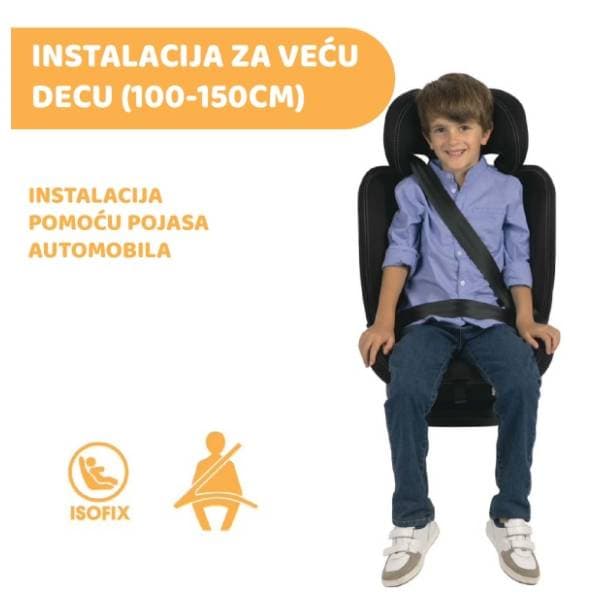 CHICCO auto sedište MOKITA i-Size (76-150) Crna 4