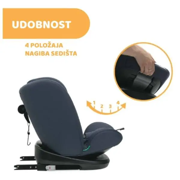 CHICCO auto sedište MOKITA i-Size (76-150) India Ink 7