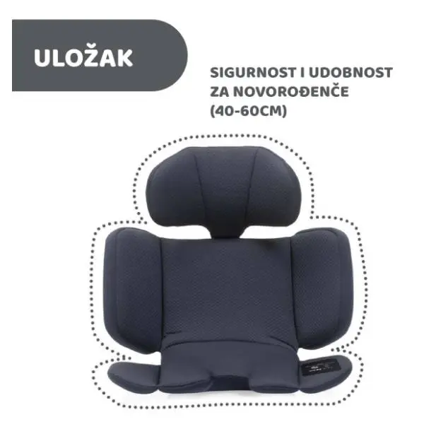 CHICCO auto sedište Unico Evo i-Size (40-150cm) India ink 6