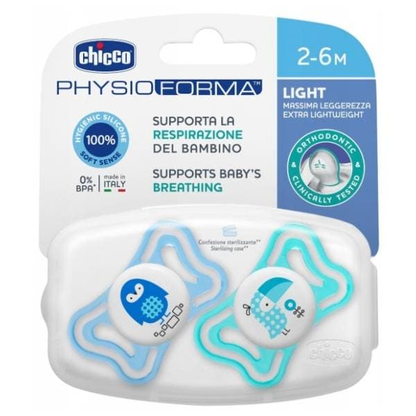 CHICCO laža Light (2-6m) plava 2kom 1