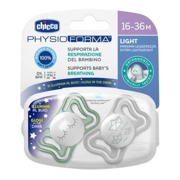 CHICCO Light noćna laža (16-36m) 2kom 1