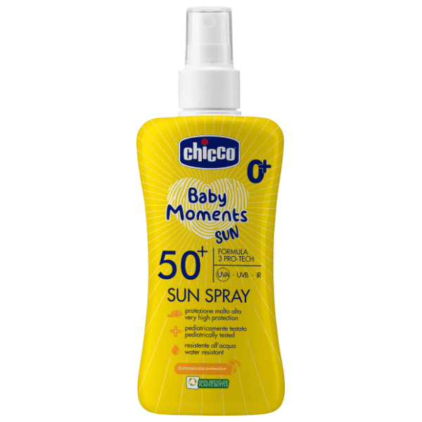 Sprej za sunčanje CHICCO Baby moments sun SPF50 150ml 0