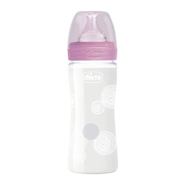 CHICCO WB flašica 240ml roze 0
