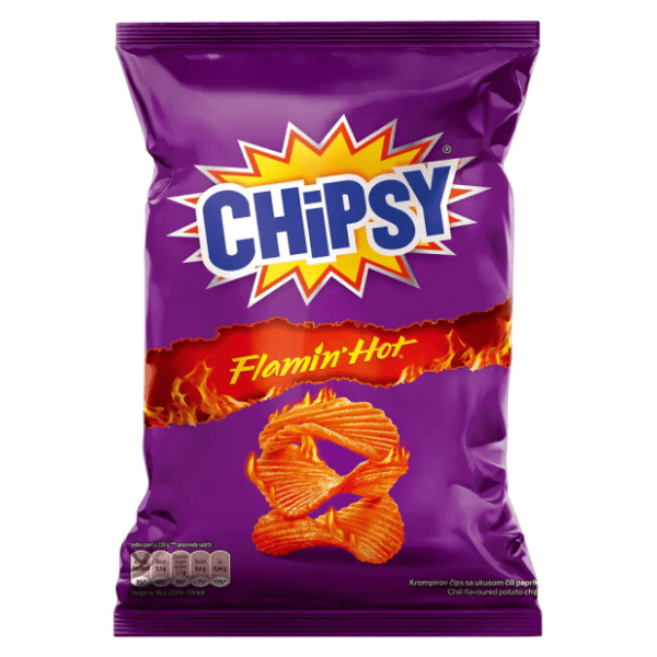 Čips MARBO Chipsy Flamin' Hot rebrasti 55g 0