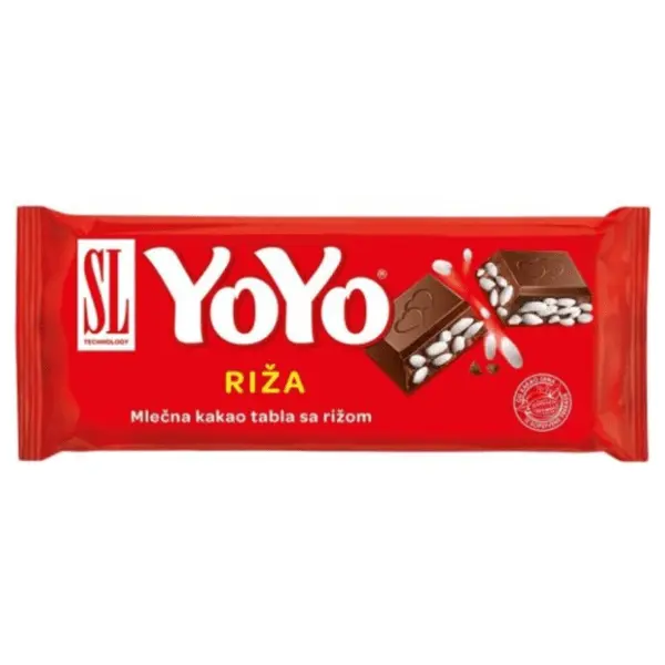 Čokolada SWISSLION Yoyo sa rižom 70g 0