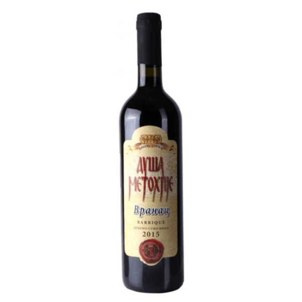 Crno vino DUŠA METOHIJE Vranac 0,75l 0