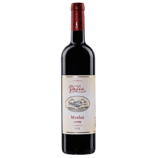 Crno vino PEŠIĆ Merlot 0,75l 0