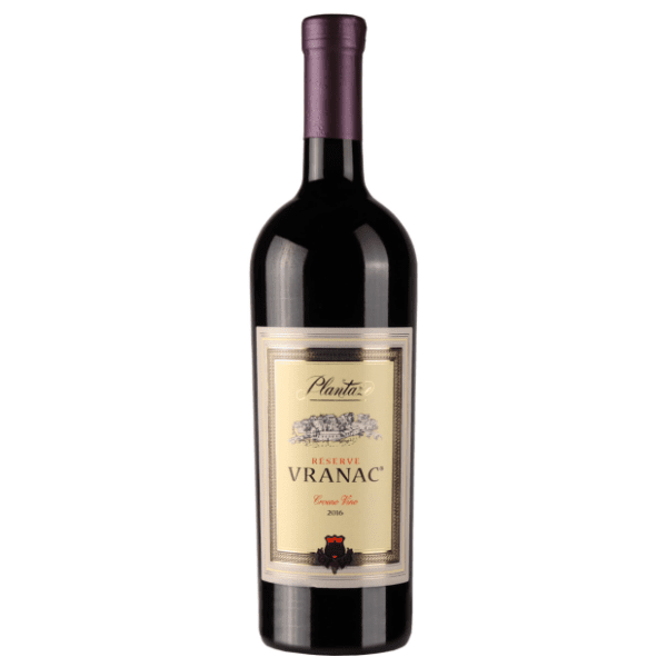 Crno vino PLANTAŽE Vranac Reserve 0,75l 0