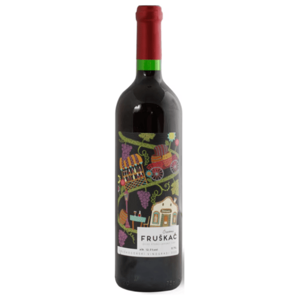 Crno vino QUET Fruškać 0,75l 0