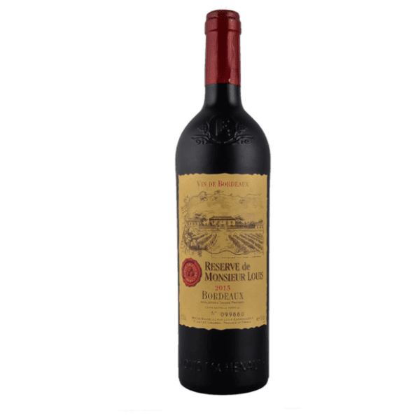 Crno vino RESERVE DE MONSIEUR LOIS Bordeaux 0,75l 0