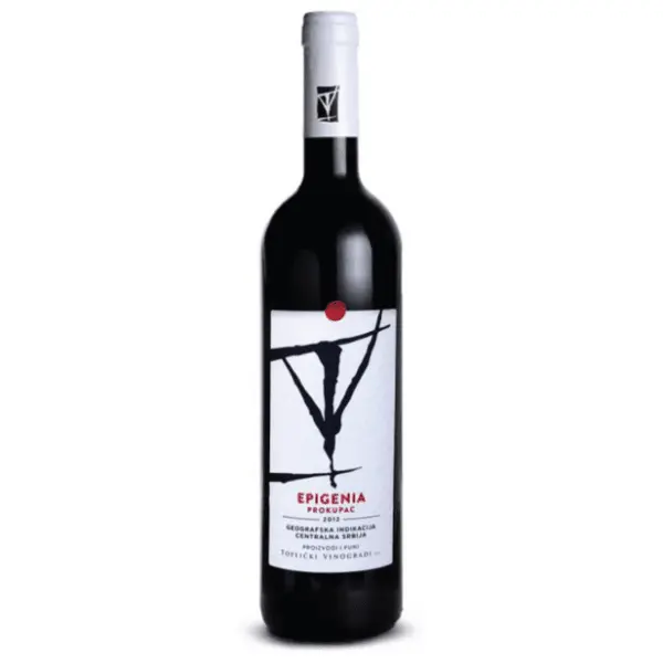 Crno vino TOPLIČKI VINOGRADI Epigenia Prokupac 0,75l 0