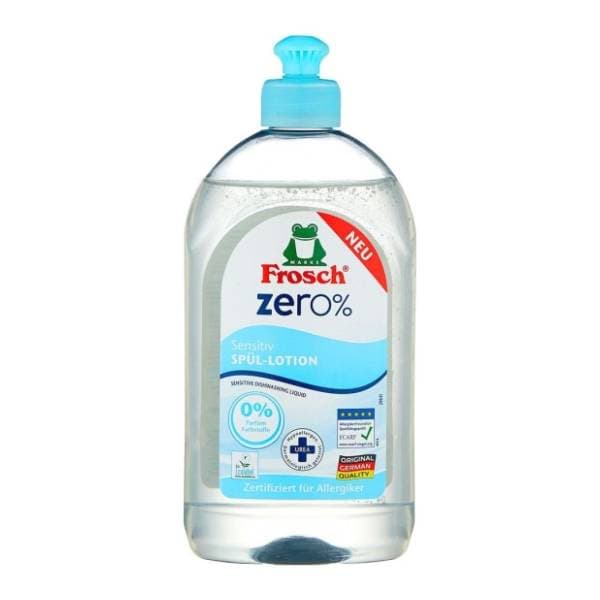 Deterdžent za posuđe FROSCH Zero sensitive 500ml 0