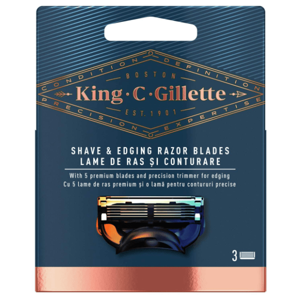 Dopune za brijač GILLETTE King C 3kom 0