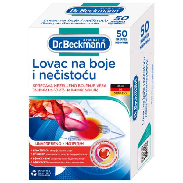 Lovac na boje DR. BECKMANN 50kom 0
