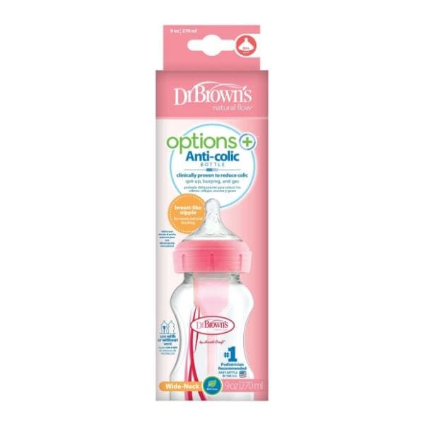 DR. BROWN'S Options+ flašica 270ml roze 1