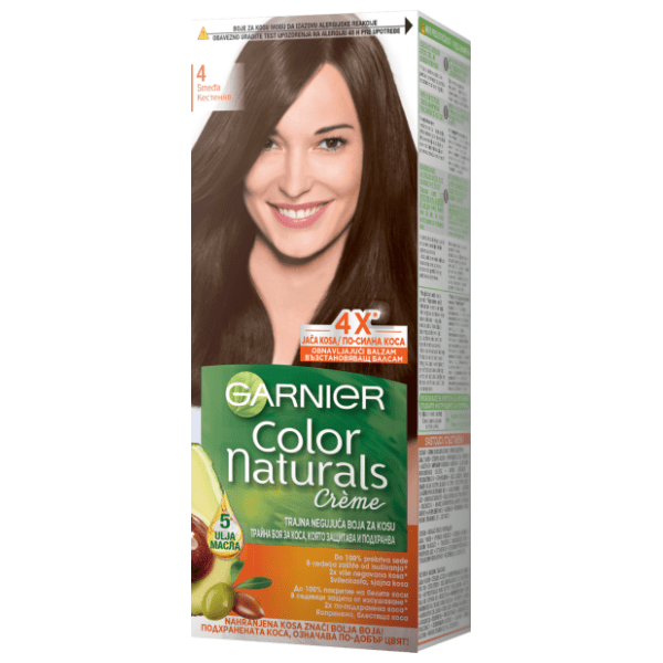 GARNIER Color Naturals farba za kosu 4 brown 0