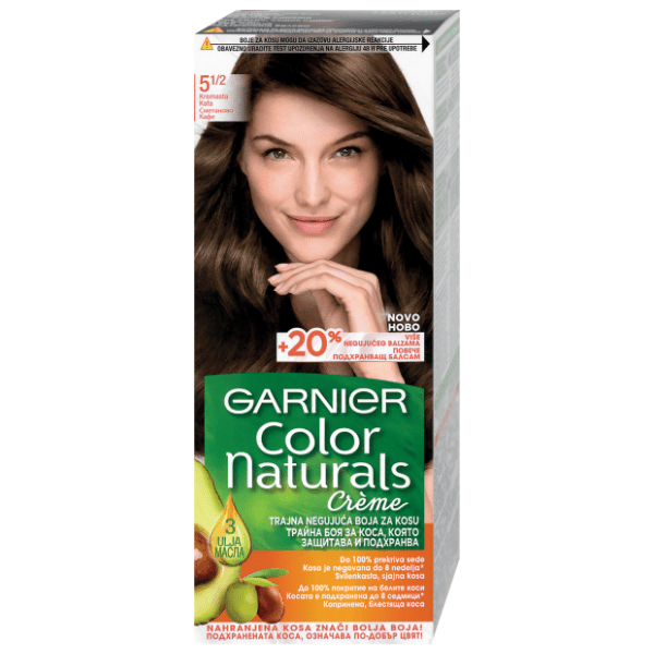 GARNIER Color Naturals farba za kosu 5 1/2 creamy coffee 0