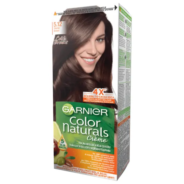 GARNIER Color Naturals farba za kosu 5.12 glacial brown 0
