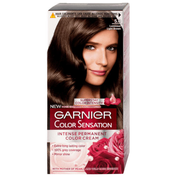 GARNIER Color Sensation farba za kosu 5.0 luminous light brown 0