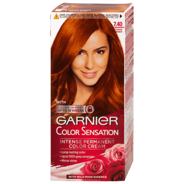 GARNIER Color Sensation farba za kosu 7.40 intense amber 0