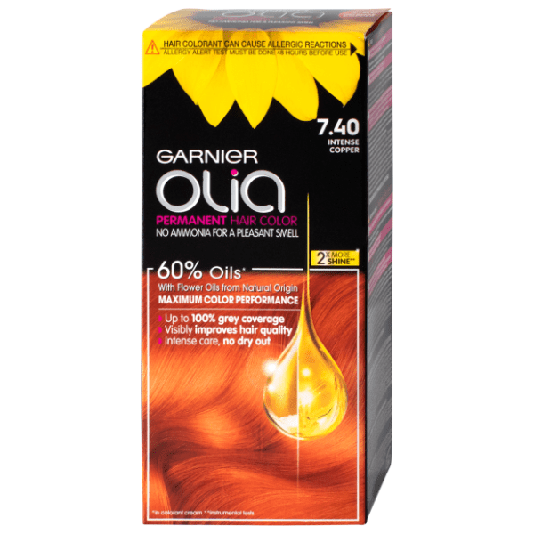 GARNIER Olia farba za kosu 7.4 intense copper 0