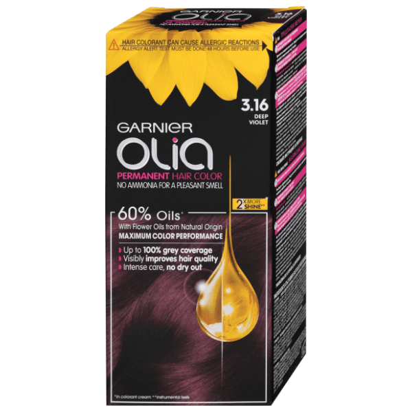 GARNIER Olia farba za kosu 3.16 deep violet 0