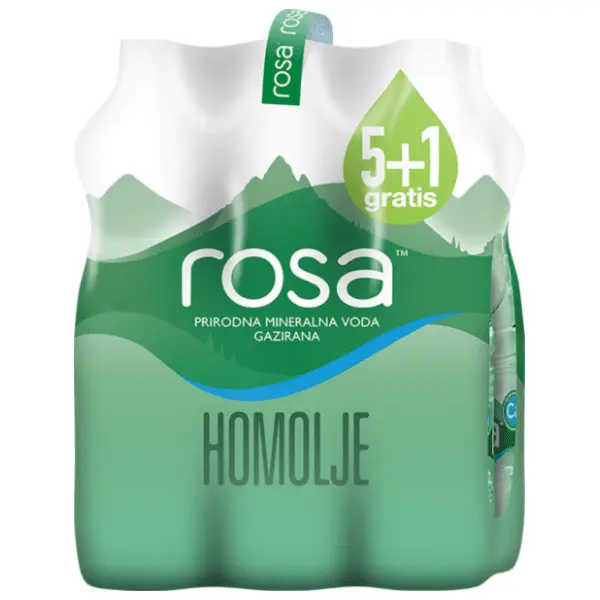 Gazirana voda ROSA 1,5l 5+1 gratis 0