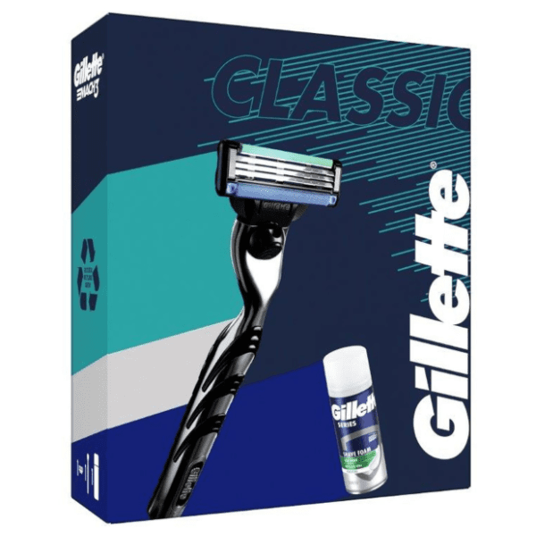 GILLETTE set (Mach brijač + Series pena za brijanje) 0