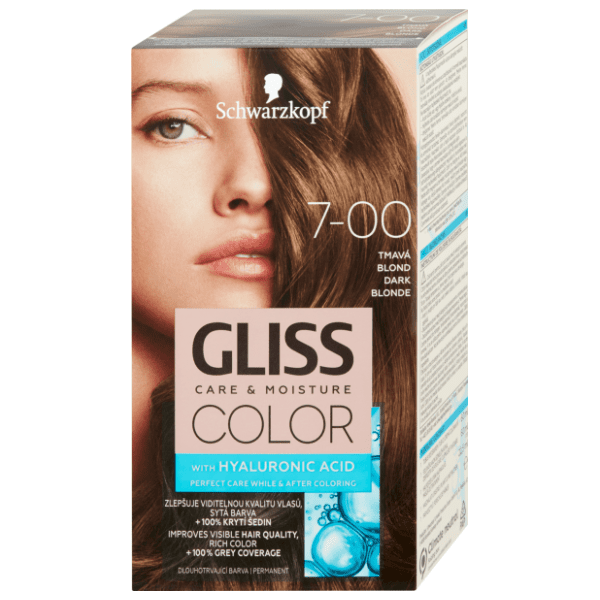 GLISS Care & Moisture farba za kosu 7.00 dark blonde 0