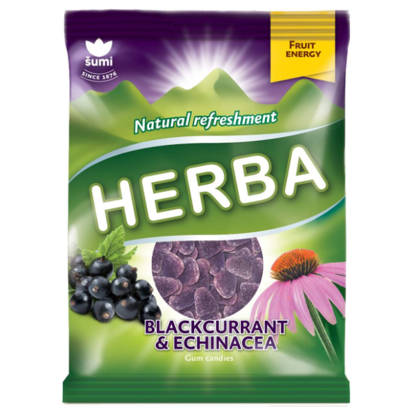Gumene bombone HERBA crna ribizla 90g 0