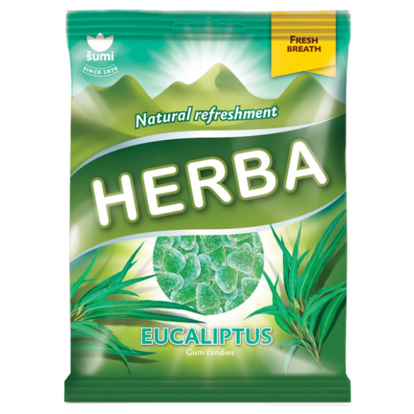 Gumene bombone HERBA eucaliptus 90g 0