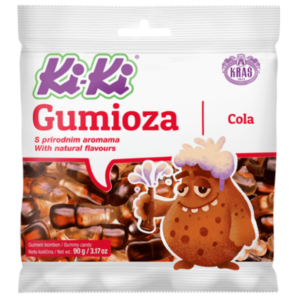 Gumene bombone KRAŠ Kiki cola 90g 0