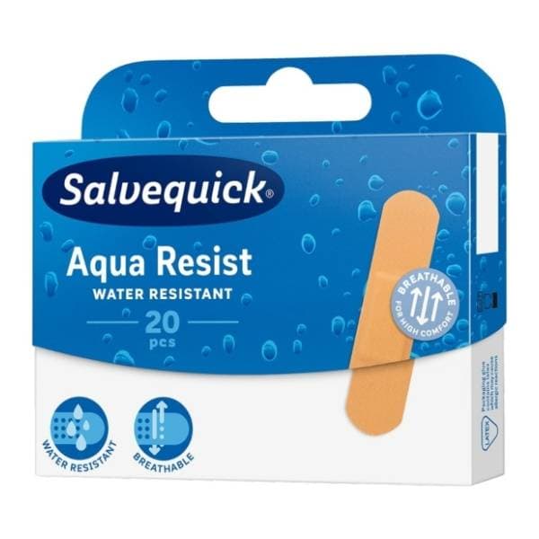 Flaster SALVEQUICK Aqua resist 20kom 0
