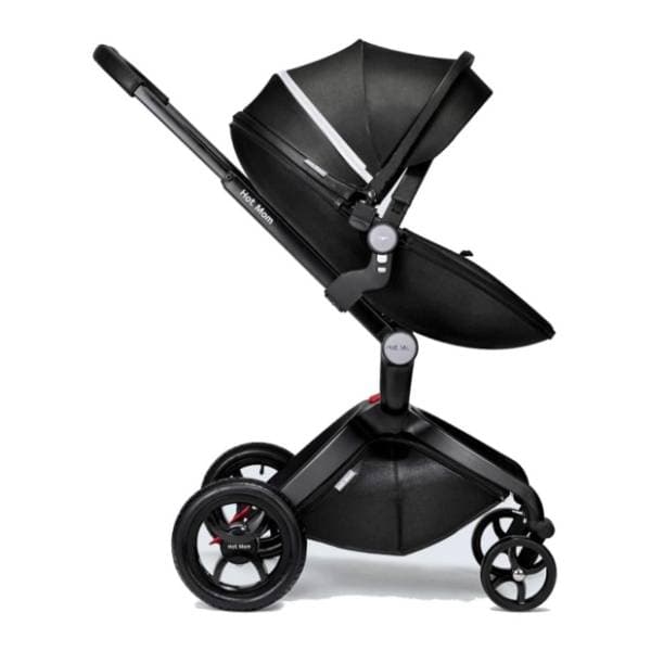 HOT MOM kolica za bebe 2 u 1 black 2