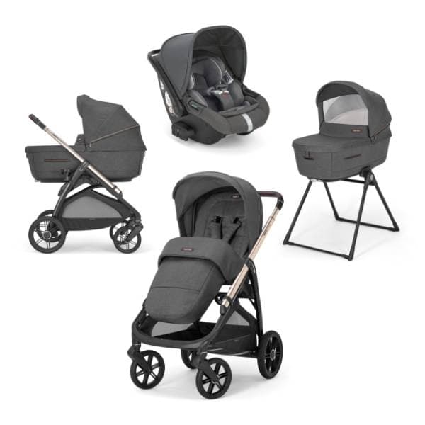 INGLESINA kolica za bebe 3 u 1 Aptica Darwin Velvet grey 0