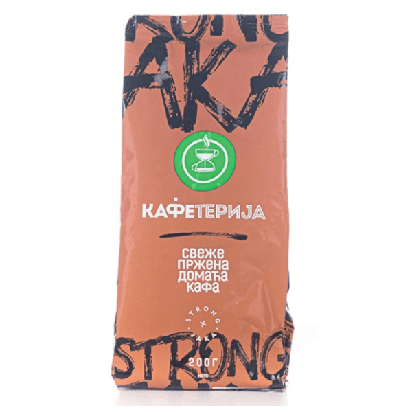 KAFETERIJA domaća kafa strong 200g 0