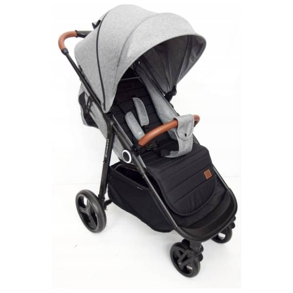 KINDERKRAFT kolica za bebe Grande Plus siva 0