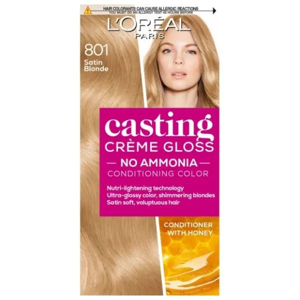 L'OREAL Casting farba za kosu 801 satin blonde 0