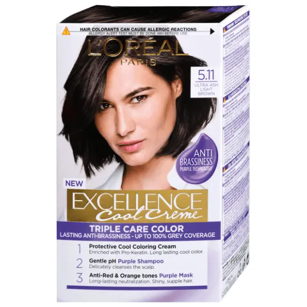 L'OREAL Excellence farba za kosu 5.11 ultra ash light brown 0